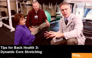 backhealthcoreexcercise22 Living Well Videos