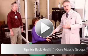 backhealthcoremuscle11 Living Well Videos